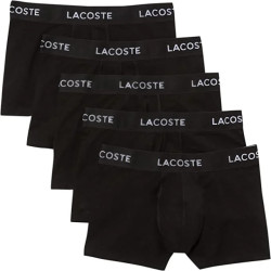 Lacoste Casual boxershorts heren multipack effen 5-pack 5h5203