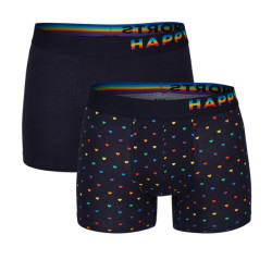 Happy Shorts 2-pack boxershorts heren pride regenboog hartjes