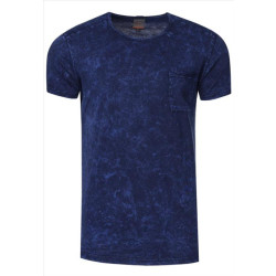 Rusty Neal T-shirt heren blauw marine - 15283