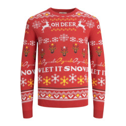 Jack & Jones Kersttrui heren jorhoho