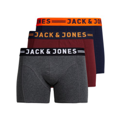 Jack & Jones Boxershorts heren trunks jaclichfield 3-pack