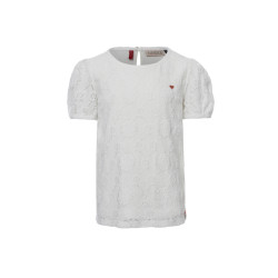 Looxs Revolution Fancy top lace wit voor meisjes in de kleur