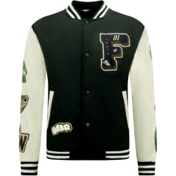 Enos Letterman jacket oversized 8633