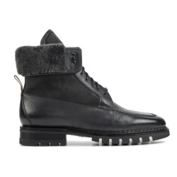 Santoni Heren leren heren boots 18186 -