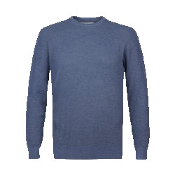 Michaelis Pullover met ronde hals en structuur