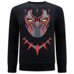 Local Fanatic Black panther sweater