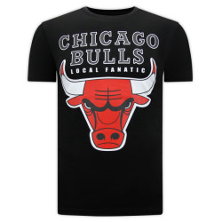 Local Fanatic Bulls classic design t-shirt