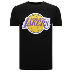 Local Fanatic Lakers print t-shirt
