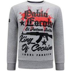 Local Fanatic The king of cocaine pablo escobar sweater