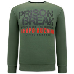 Local Fanatic Chapo guzman prison break sweater