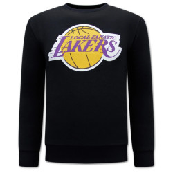 Local Fanatic Lakers print sweater