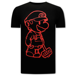 Local Fanatic Cartoon design t-shirt