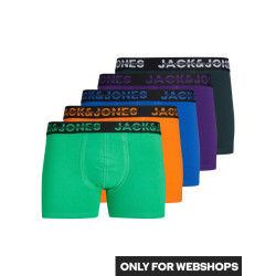 Jack & Jones Plus size boxershorts heren trunks jacdallas 5-pack