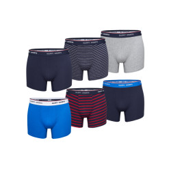Happy Shorts Boxershorts heren multipack 6-pack effen / gestreept