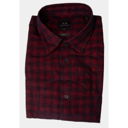 Armani Exchange Emporio armani casual hemd lange mouw rood 6rzc33.zn2nz/54ad