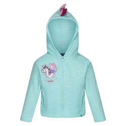 Regatta Peppa pig marl hoodie voor babymeisjes