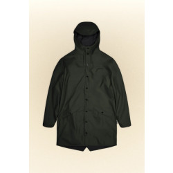 Rains 12020 long jacket evergreen