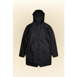 Rains 12020 long jacket w3 black