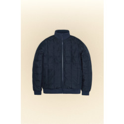 Rains Liner high neck jacket 18180 navy