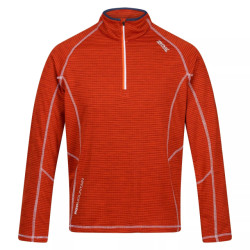 Regatta Heren yonder quick dry vochtigheid wicking half zip fleece jasje