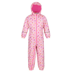 Regatta Kinder/kinderen printed splat ii hooded regenpak