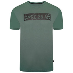 Dare2b Heren dispersed rechthoek t-shirt