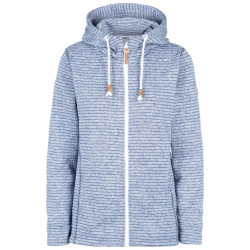 Trespass Dames kari gestreepte fleece jas