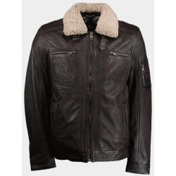 DNR Lederen jack leather jacket 52427/580