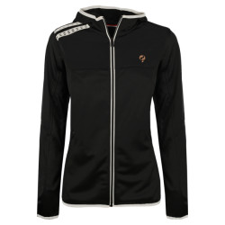 Q1905 Q club hooded jacket blauw graphite