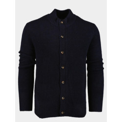 Marco Manzini Vest austin cardigan fancy yarn 23305au15/290 navy