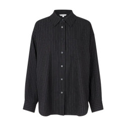 mbyM Zwarte krijtstreep blouse alonsa -