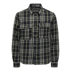 Only & Sons Onsscott ls check flannel overshirt