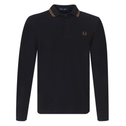 Fred Perry Polo met lange mouwen