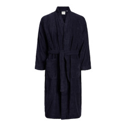 Jack & Jones Badjas heren badstof jacsolid bathrobe donker