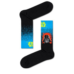 Happy Socks Zwarte star wars darth vader sokken printjes unisex
