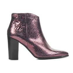 Lina Locchi Dames leren dames enkellaarsjes l1353 -