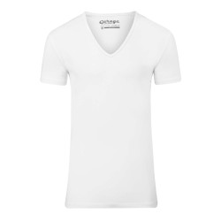 Garage Basis t-shirt diepe v-hals bodyfit