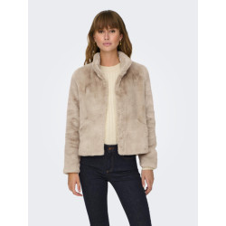 Only Onlnewvida faux fur jacket cc otw
