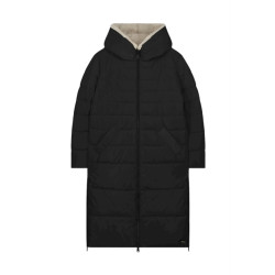 Rino & Pelle Keilafur.7002310 long padded hooded coat with f