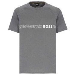 Hugo Boss T-shirt rn slimfit d. grijs