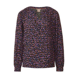 Street One a344332 frilled raglan blouse w smok