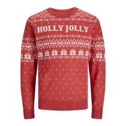Jack & Jones Kersttrui heren gebreid jorholly
