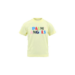 Palm Angels Kids t-shirt logo seasonal yellow m