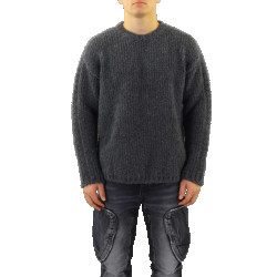 Off White Heren funky chunky knit crewneck