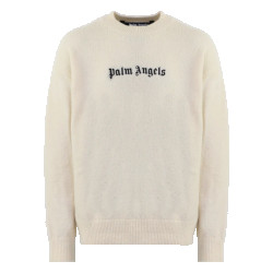 Palm Angels Heren classic logo sweater