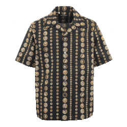Dolce and Gabbana Heren coin print stretch drill