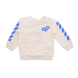 Off White Kids off rounded sweat set off