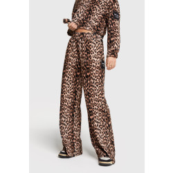 Alix The Label 2312165419 leopard velvet pants