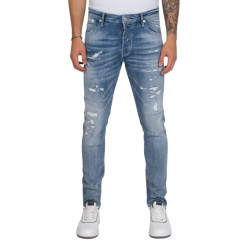 My Brand Distresses jeans nave blue