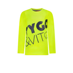 TYGO & vito Jongens shirt neon bodyprint safety
